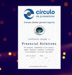 Círculo proveedores Financial Solutions