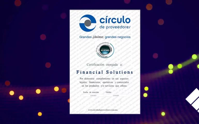 Círculo de Proveedores Financial Solutions